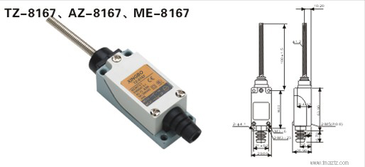 TZ-8167-AZ-8167-ME-8167 解析行程开关的结构与功能